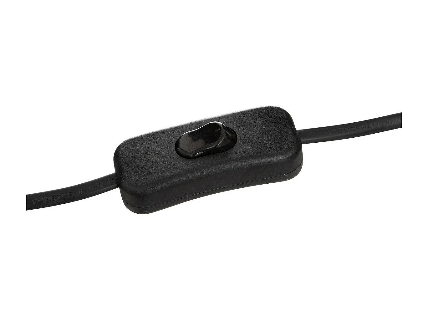 Lampe à poser en verre Bleu et abat-jour en Lin H 42.5 cm