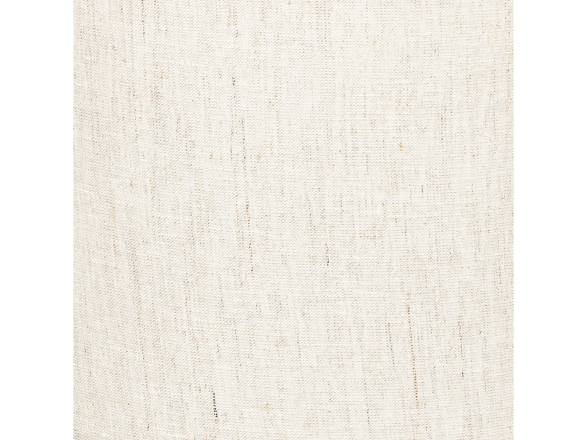 Lampe à poser en verre Bleu et abat-jour en Lin H 42.5 cm