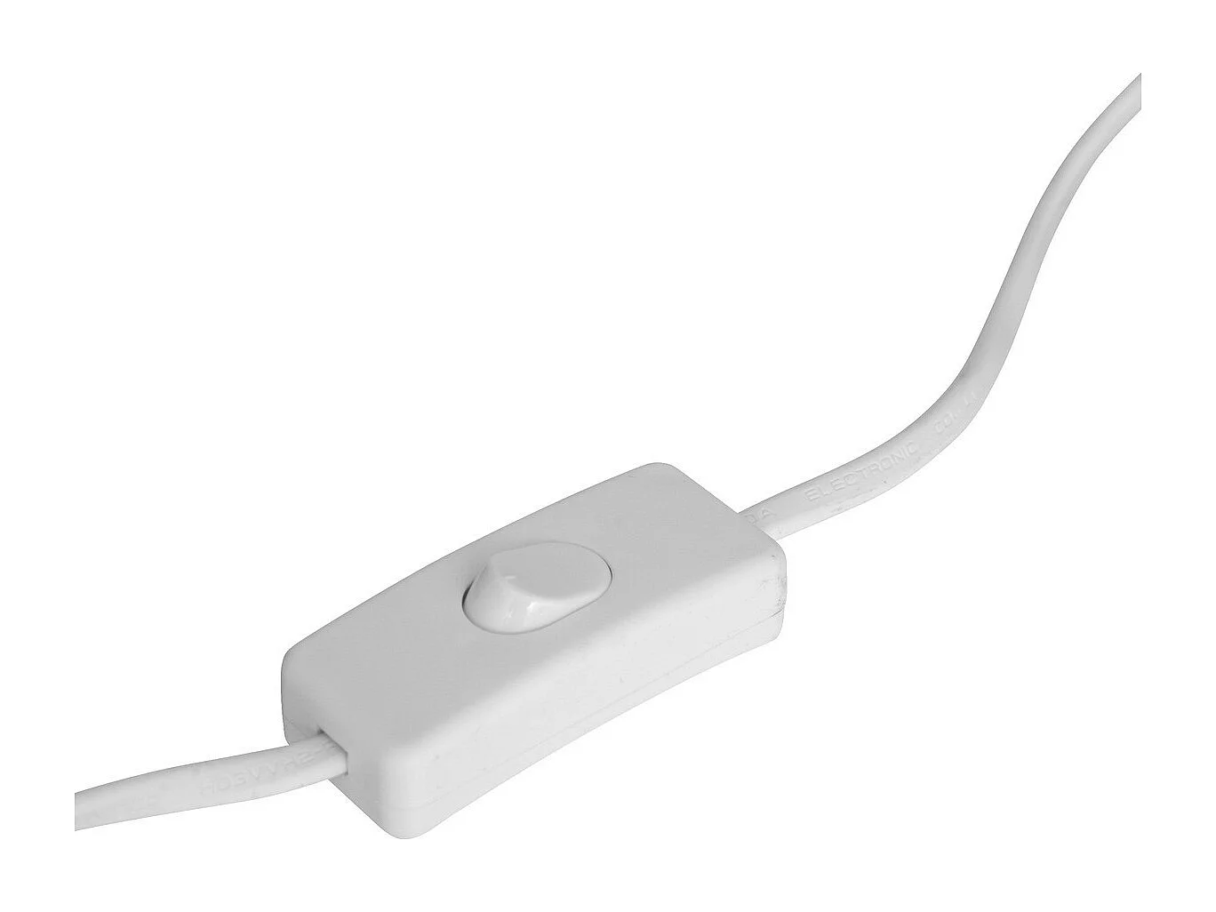 Lampe à poser en métal Blanc H 30 cm