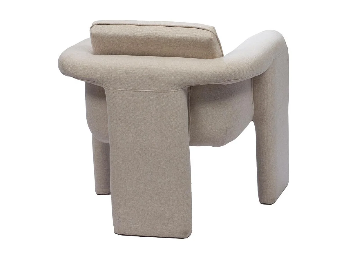 Fauteuil Scarlett blanc