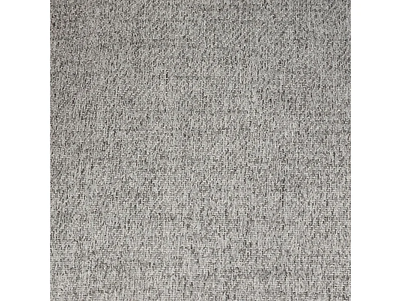 Chaise Fauteuil de table avec accoudoirs Gris chiné et pieds en bois