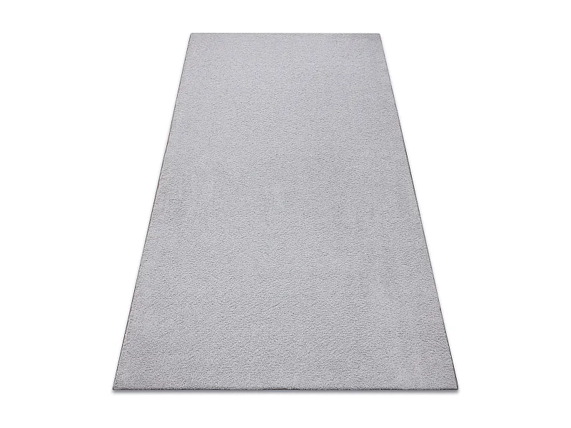 TAPIS - MOQUETTE VELVET MICRO gris 90 plaine couleur unie 100x150 cm
