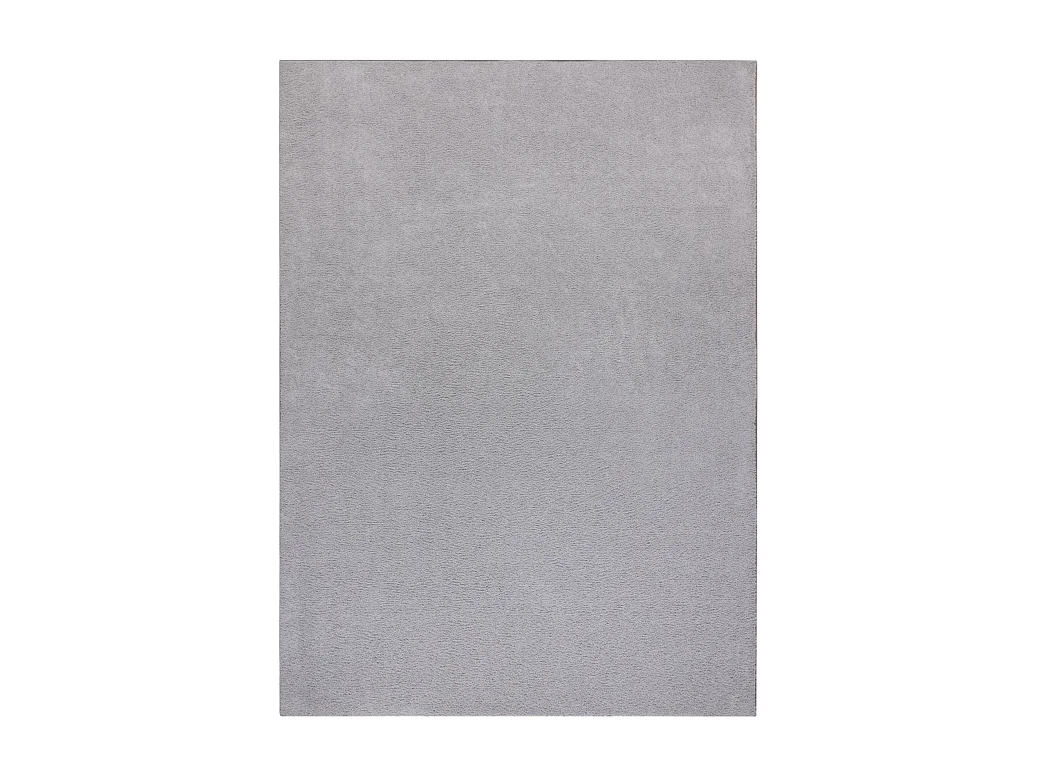 Teppich Teppichboden VELVET MICRO grau 90 eben, glatt, einfarbig 100x150 cm