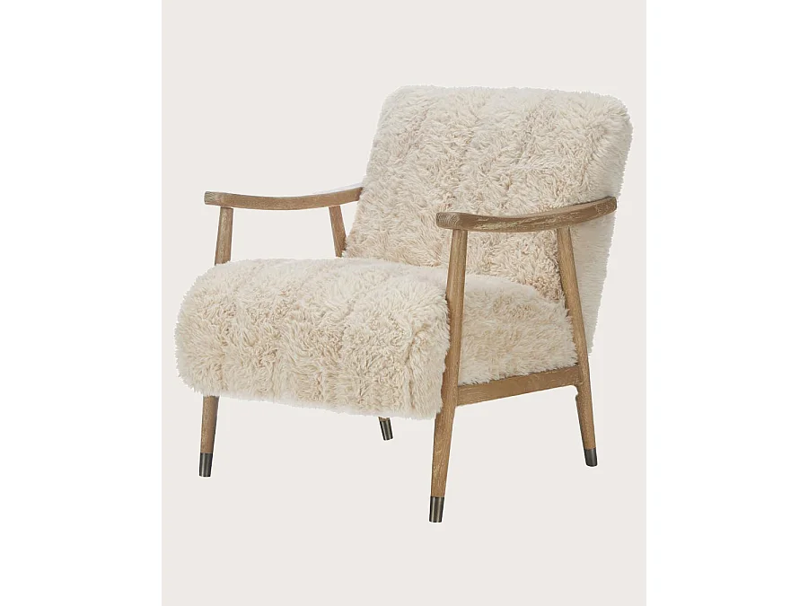Lina - Fauteuil en bois massif