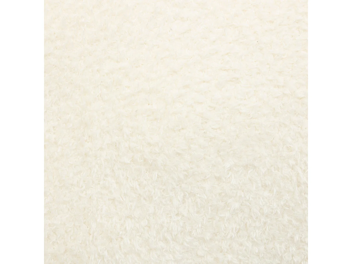 Coussin décoratif fourrure Blanche 35 x 48 cm