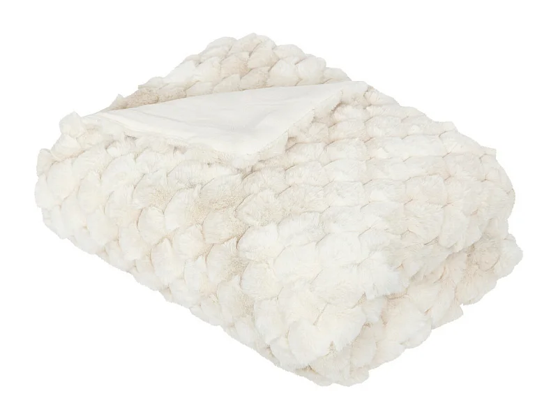 Manta de Piel Sintética Inuit Efecto Tie and Dye