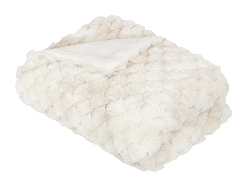 Manta de Piel Sintética Inuit Efecto Tie and Dye