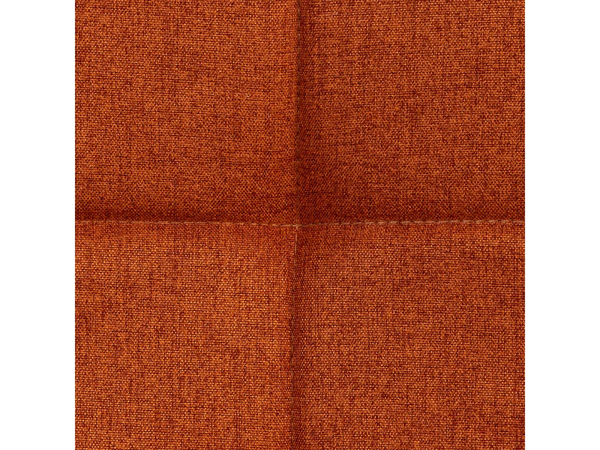 Chaise de table assise en tissu Ambre et pieds en métal Noir