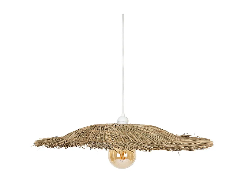 Luminaire Suspension en Roseau D 58 cm