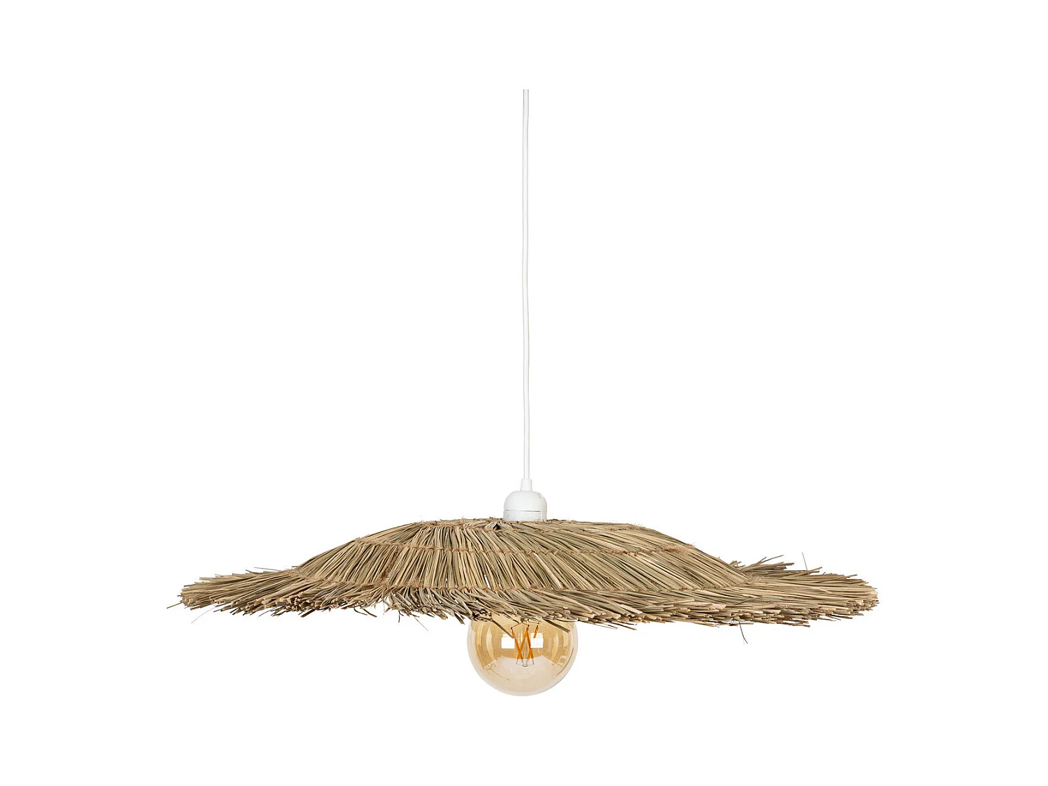 Luminaire Suspension en Roseau D 58 cm