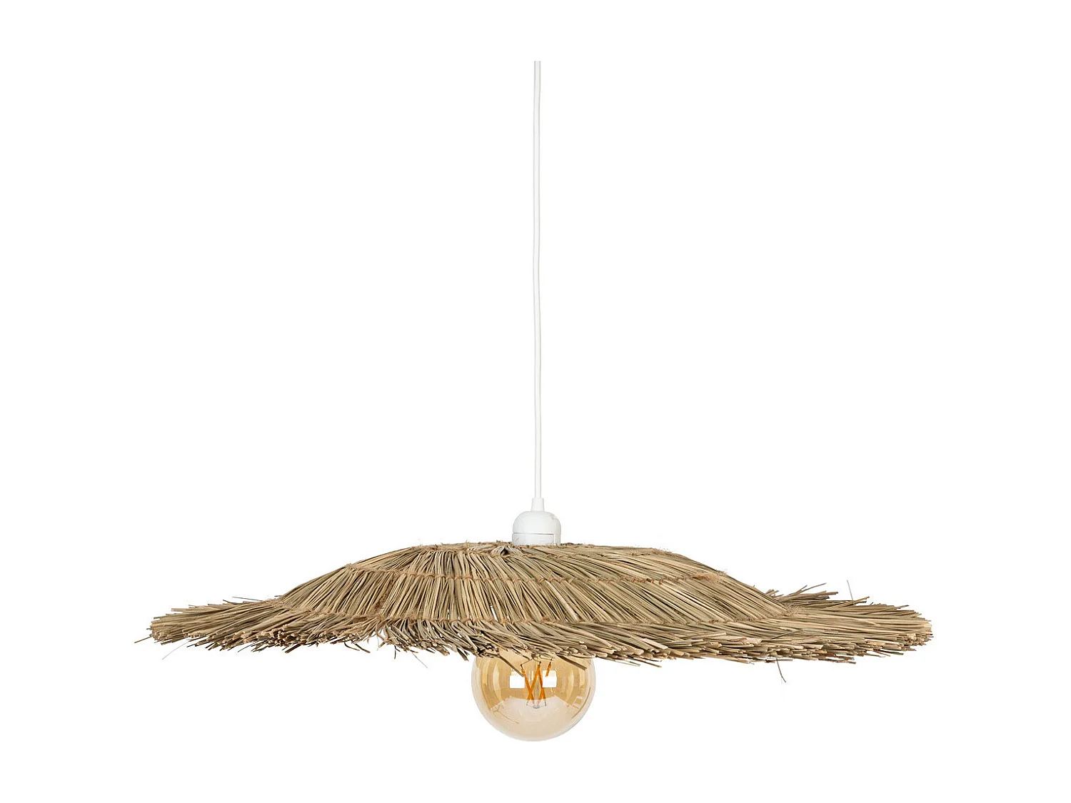 Luminaire Suspension en Roseau D 58 cm