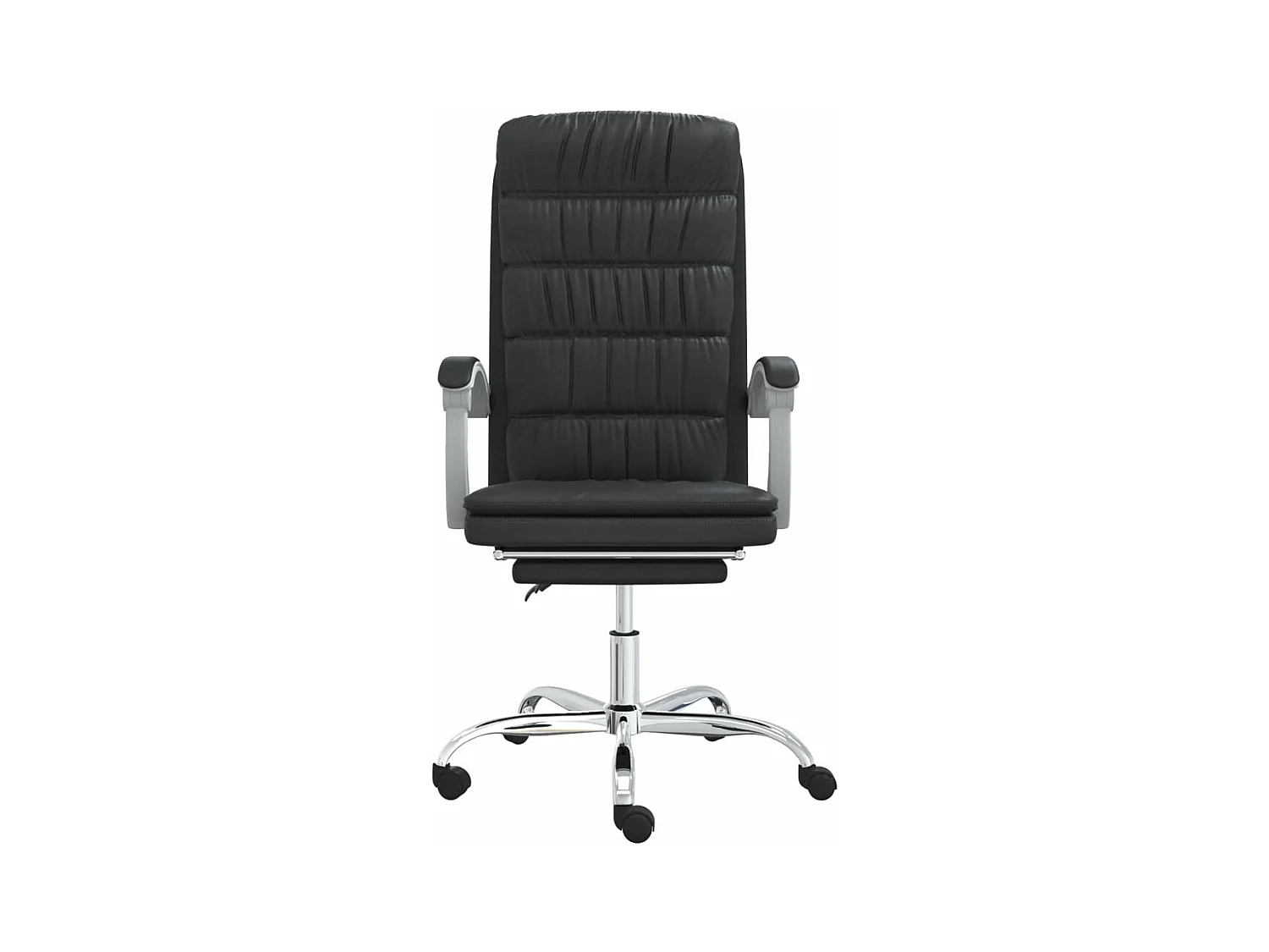 Fauteuil inclinable de bureau Noir Similicuir