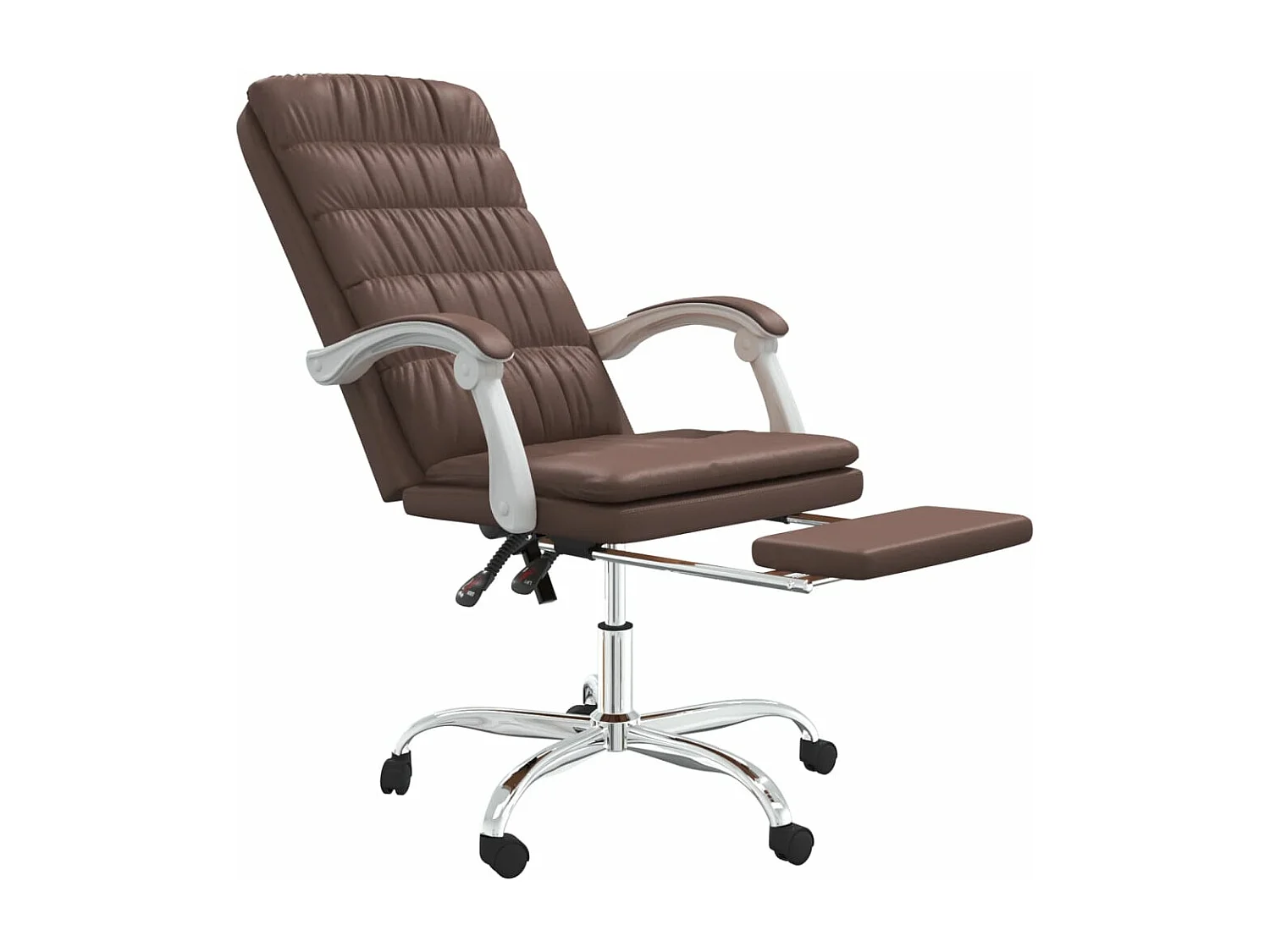 Fauteuil inclinable de bureau Marron Similicuir