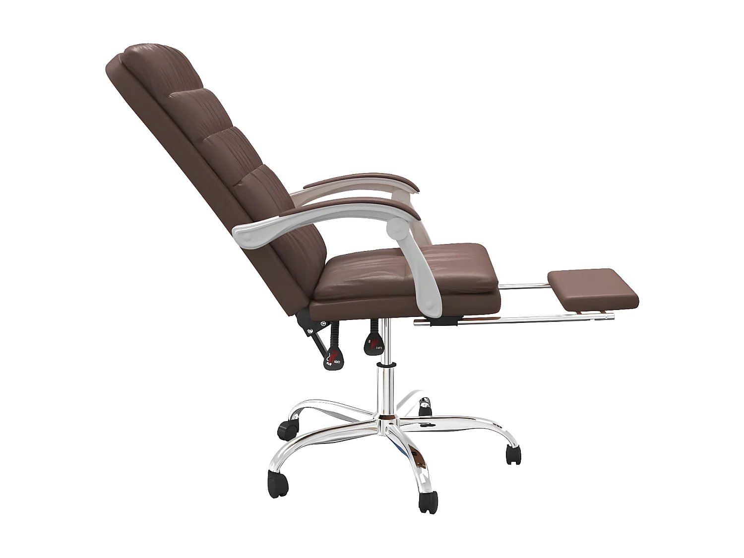 Fauteuil inclinable de bureau Marron Similicuir