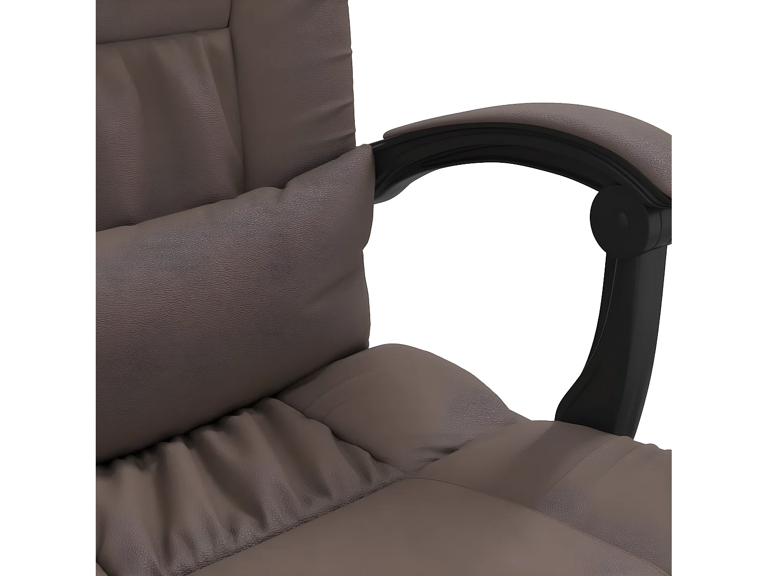 Fauteuil inclinable de bureau Marron Similicuir