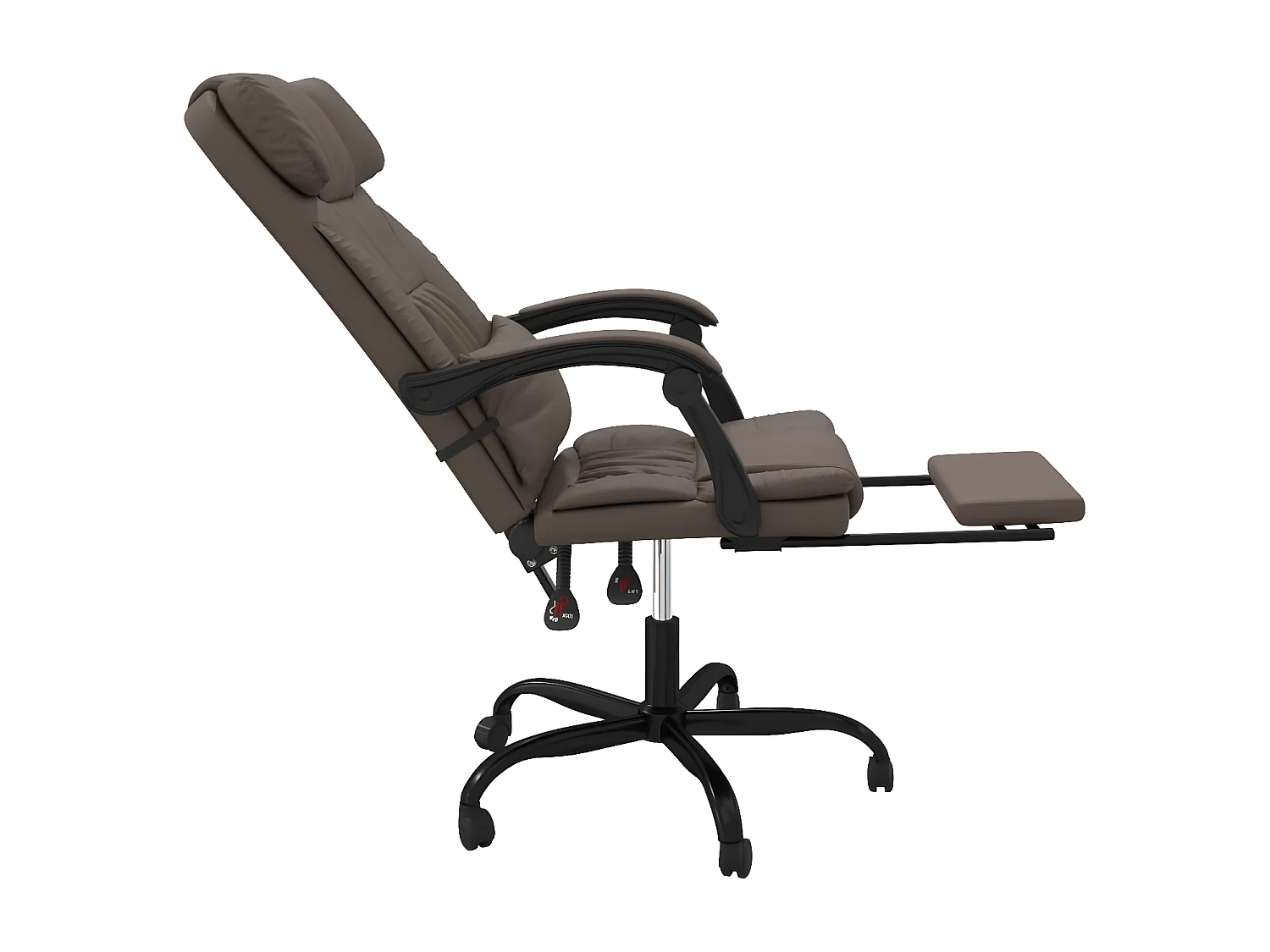 Fauteuil inclinable de bureau Marron Similicuir