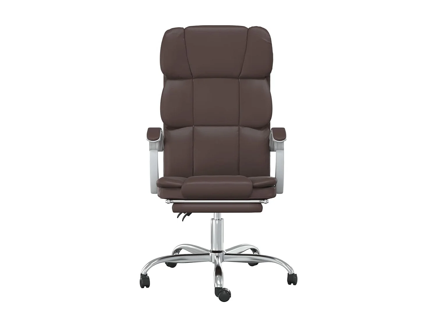 Fauteuil inclinable de bureau Marron Similicuir