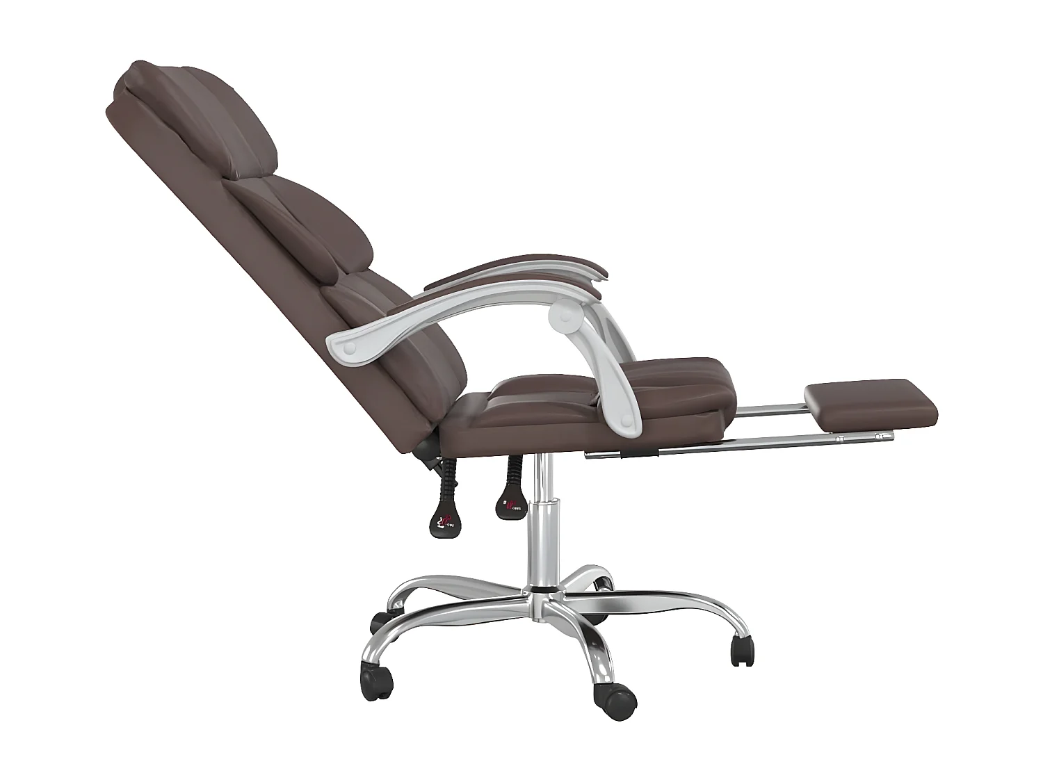 Fauteuil inclinable de bureau Marron Similicuir