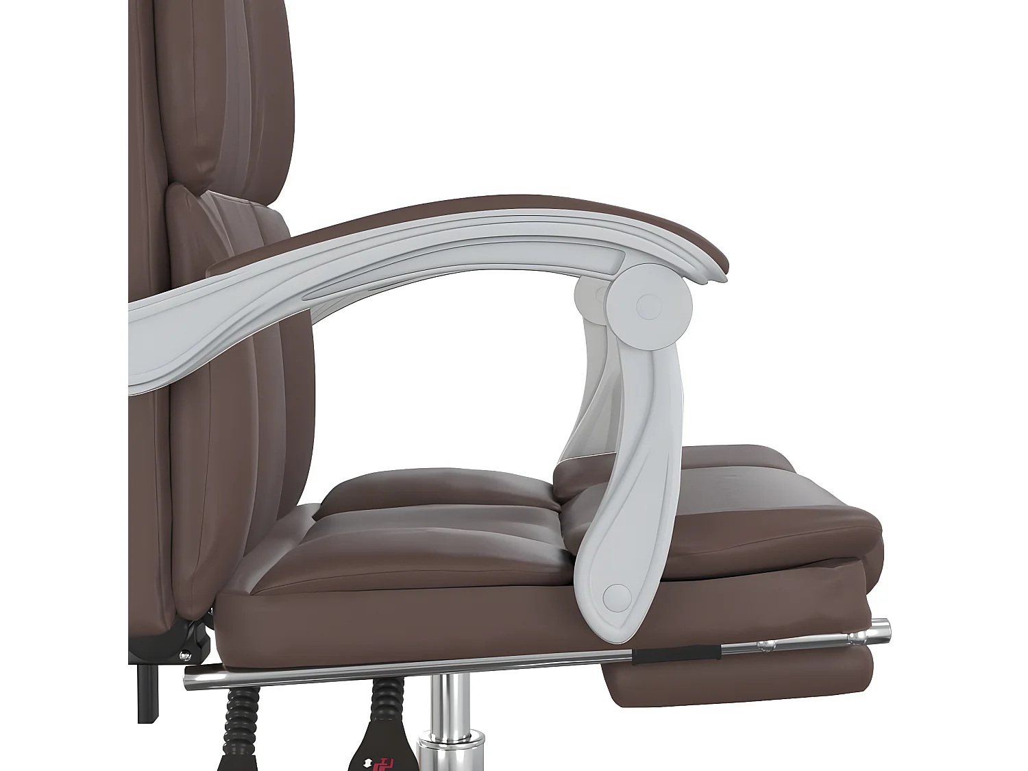 Fauteuil inclinable de bureau Marron Similicuir