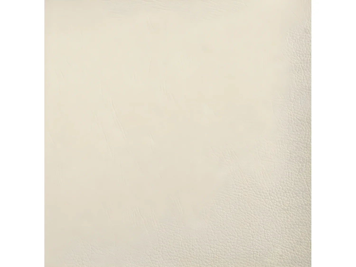 Cadeira de escritório reclinável couro artificial cor creme