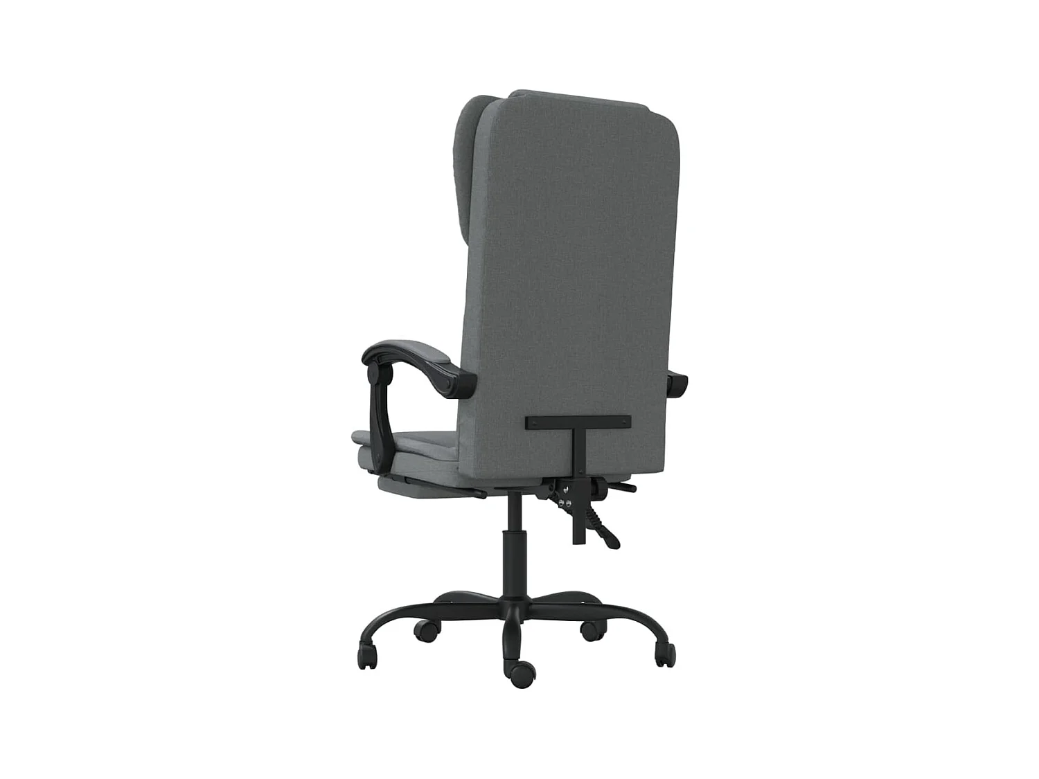 Fauteuil inclinable de bureau Gris foncé Tissu