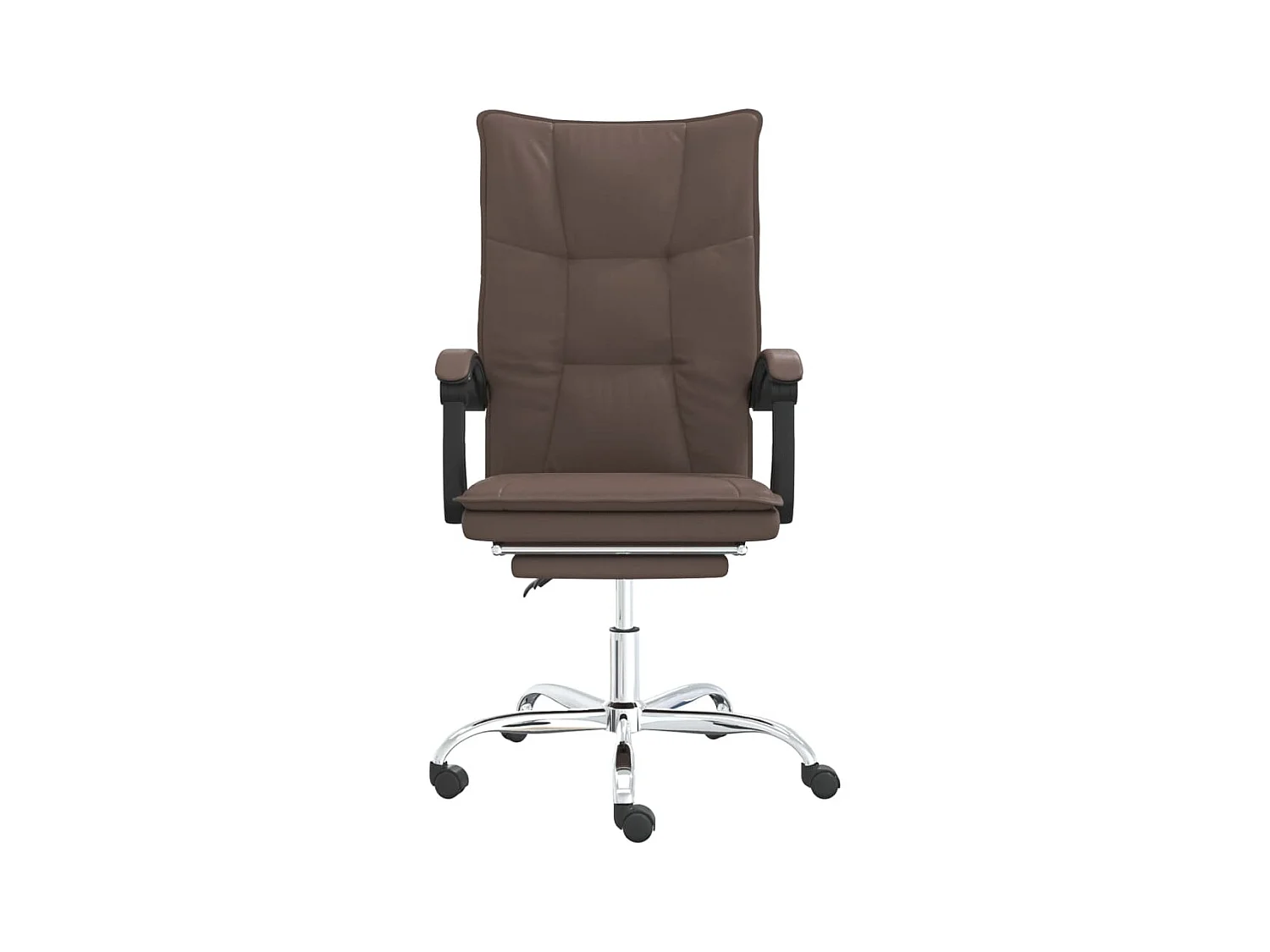 Fauteuil inclinable de bureau Marron Similicuir