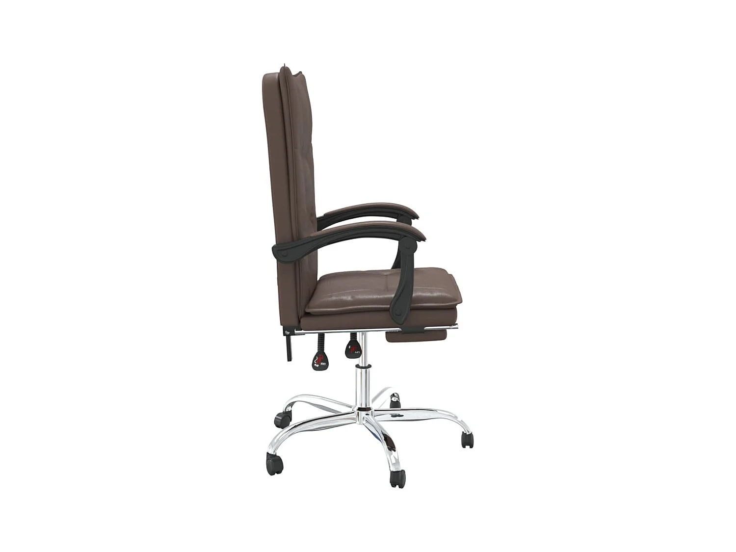 Fauteuil inclinable de bureau Marron Similicuir