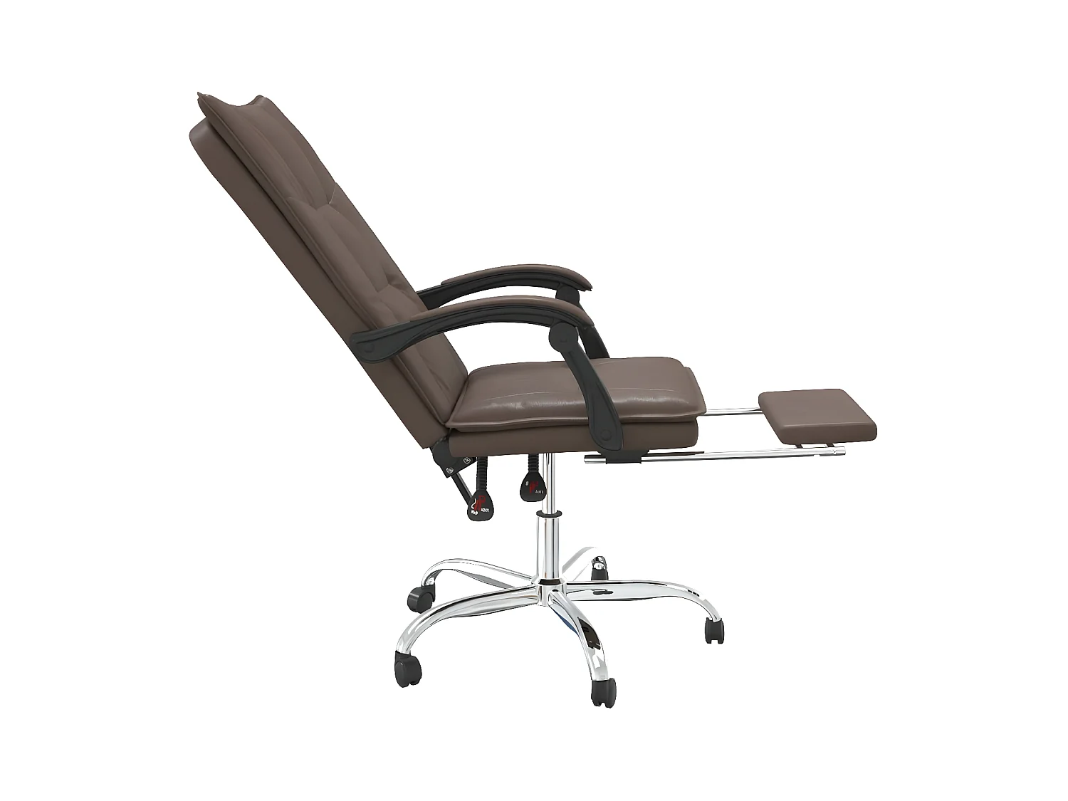 Fauteuil inclinable de bureau Marron Similicuir