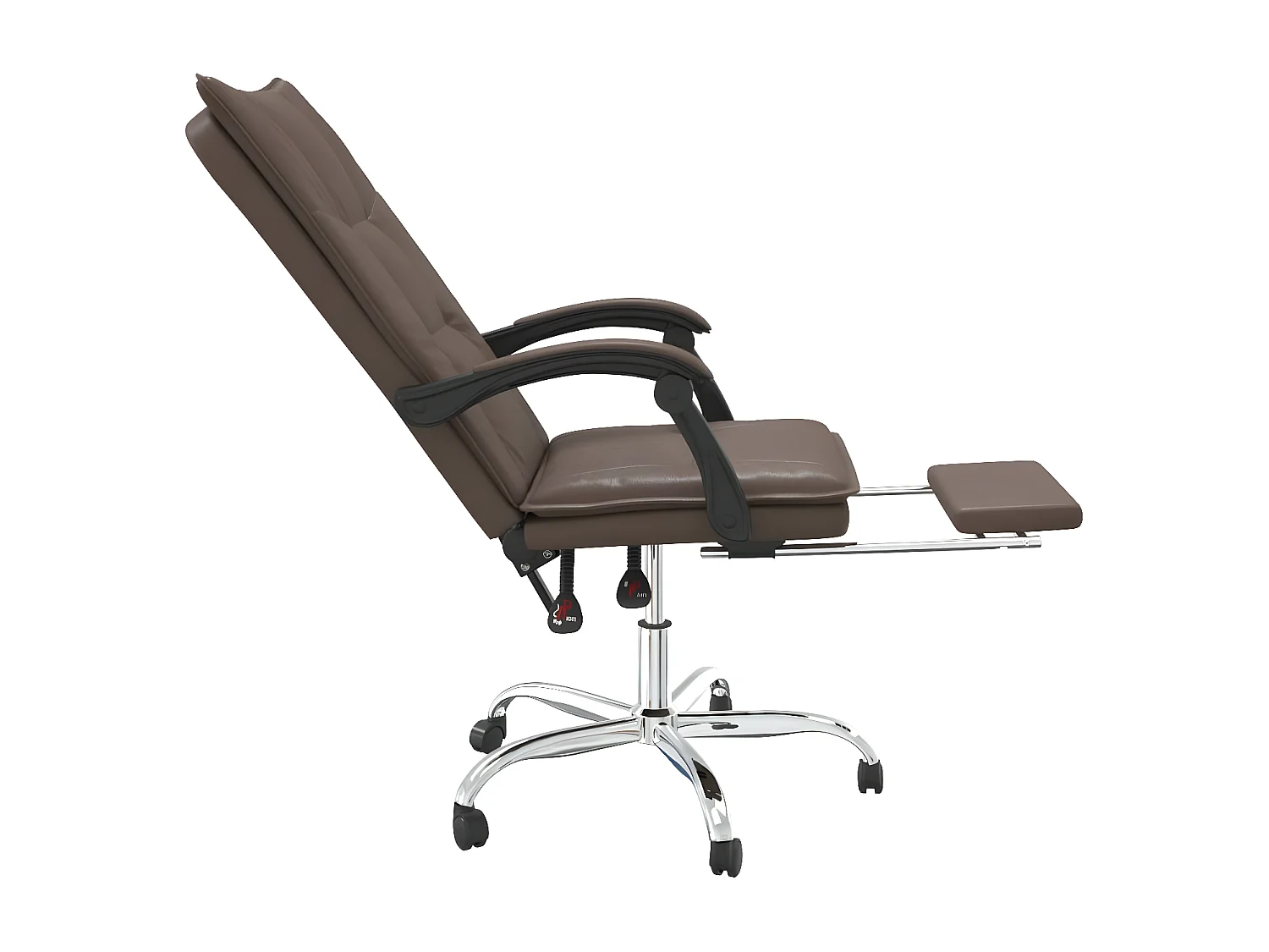 Fauteuil inclinable de bureau Marron Similicuir
