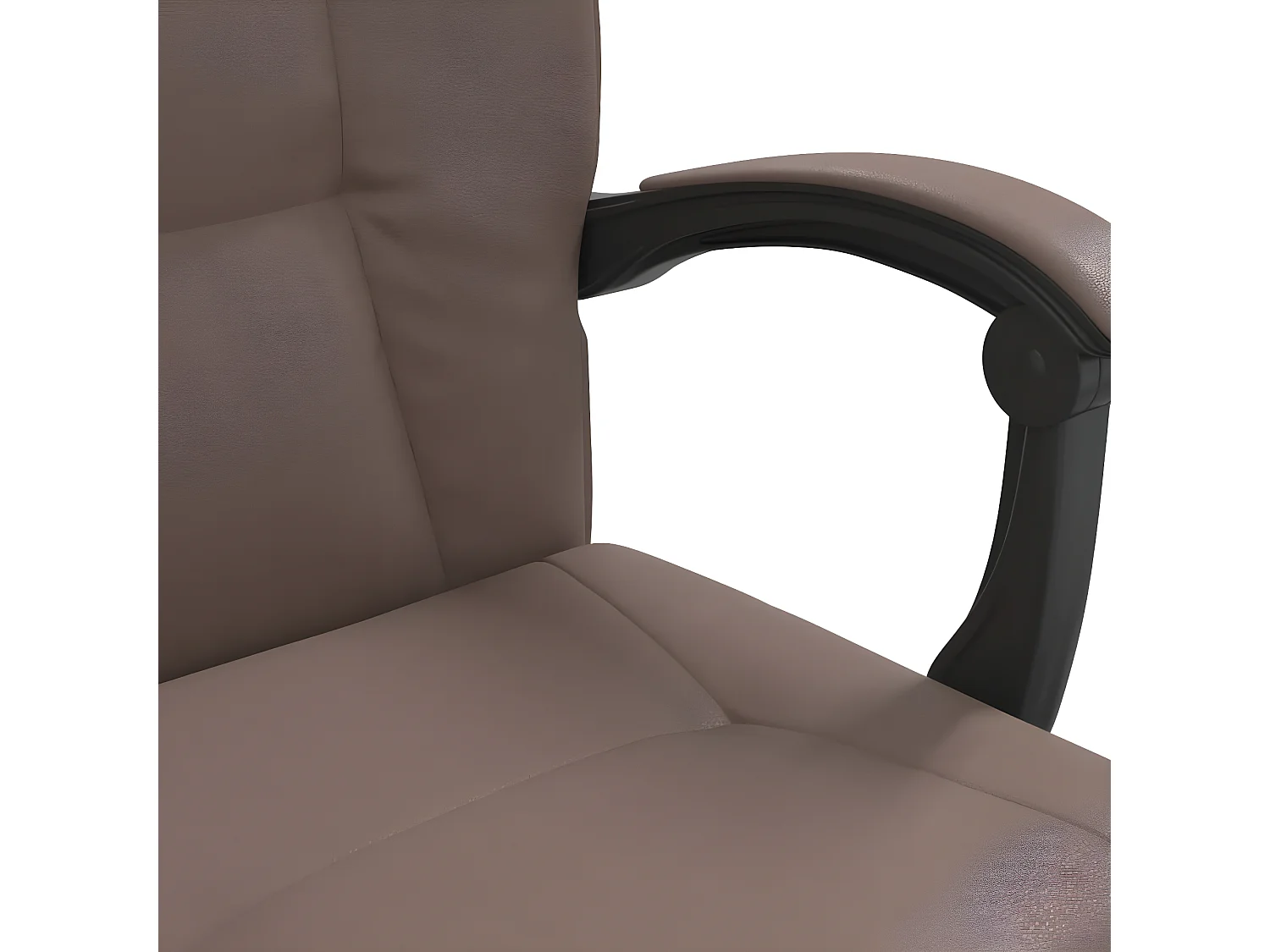 Fauteuil inclinable de bureau Marron Similicuir