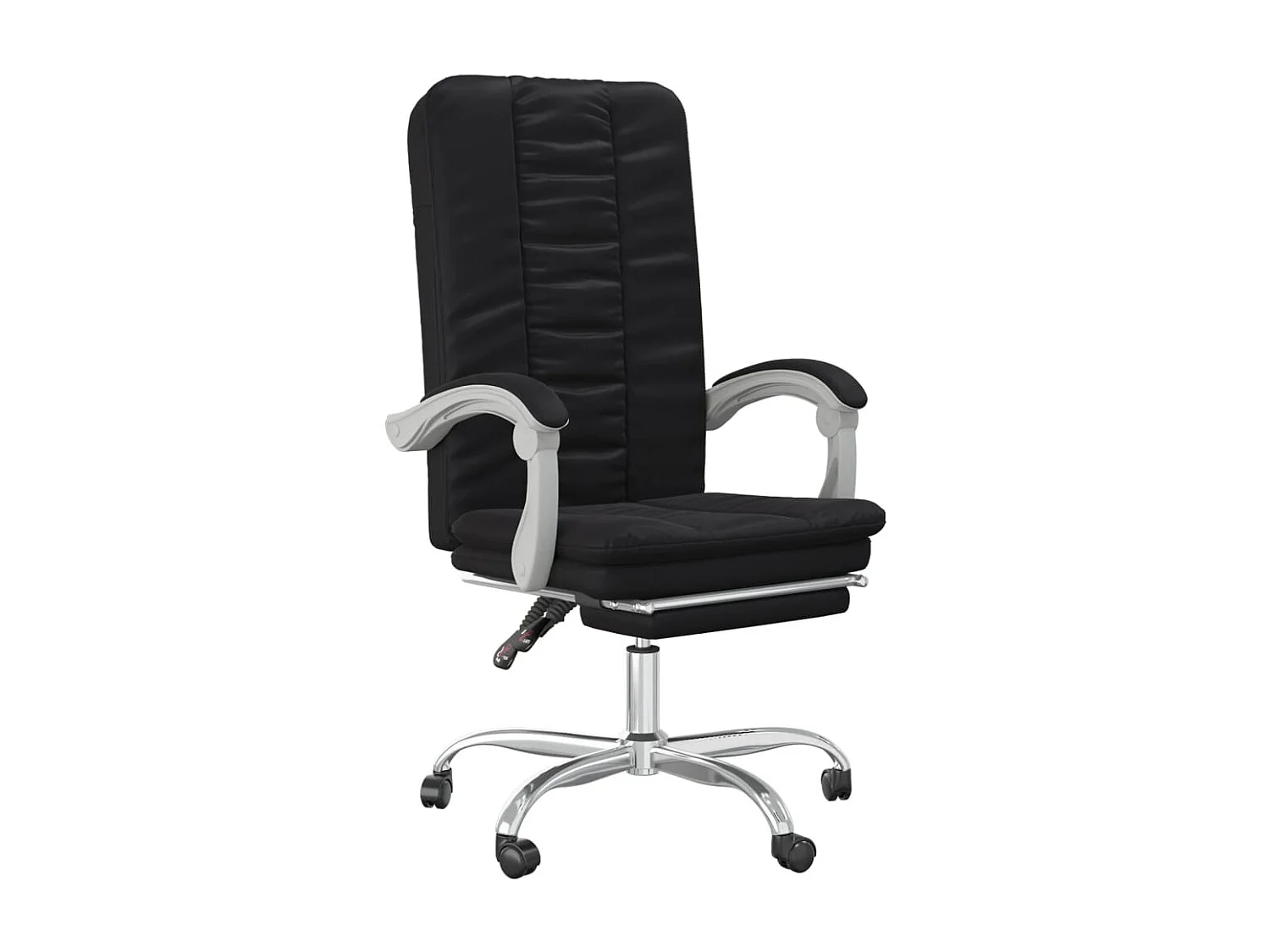 Fauteuil inclinable de bureau Noir Similicuir