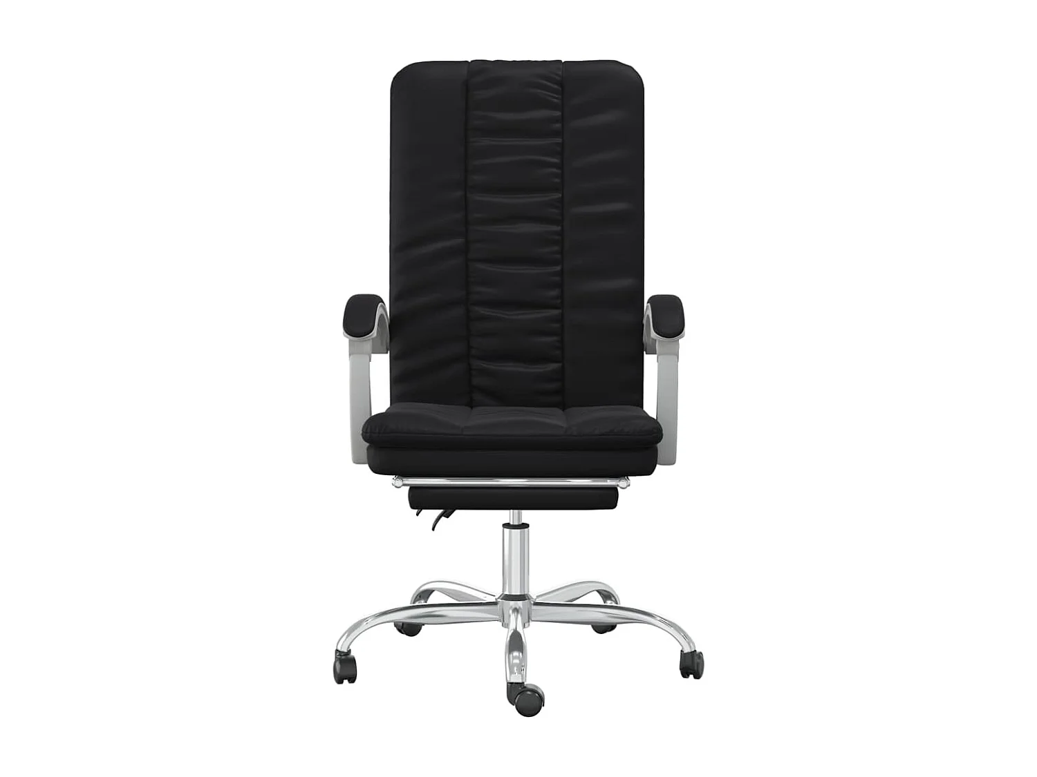 Fauteuil inclinable de bureau Noir Similicuir