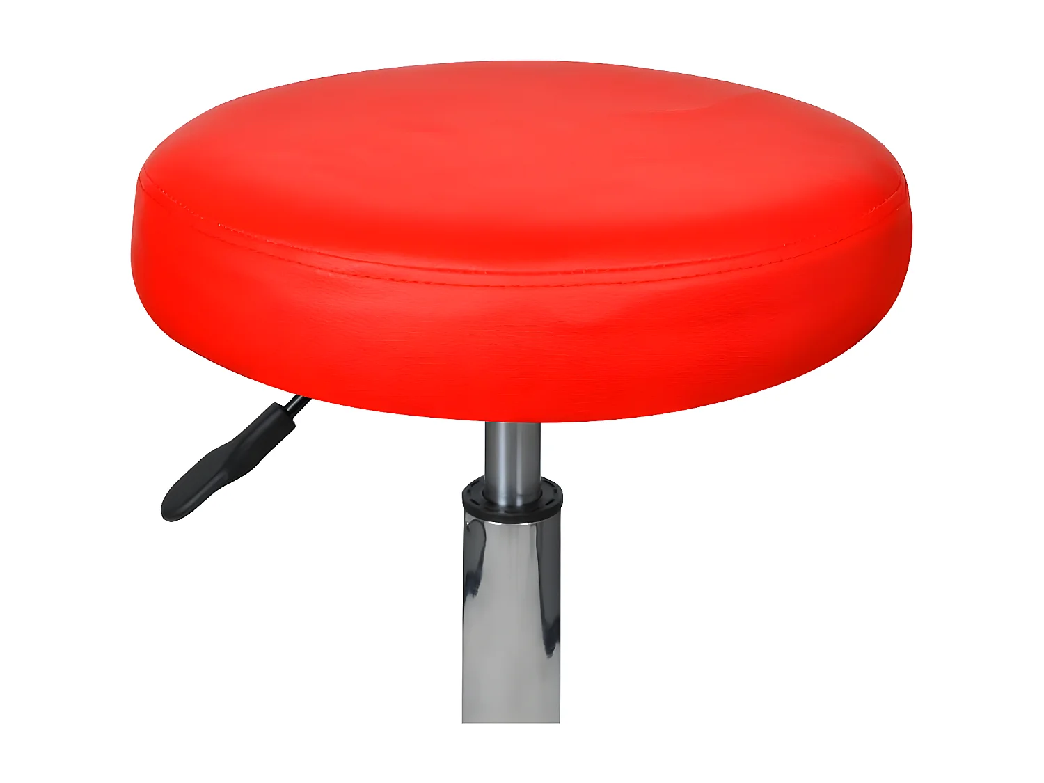 Banco de escritório vermelho