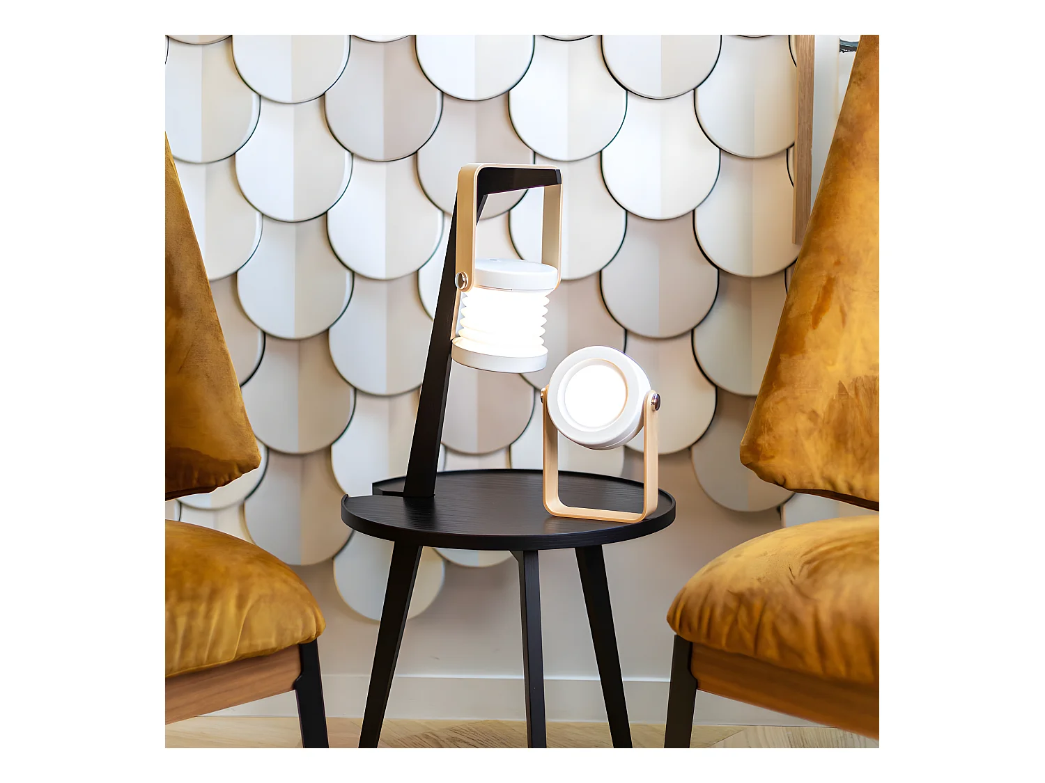 Lampe LED Design pliable 4 en 1