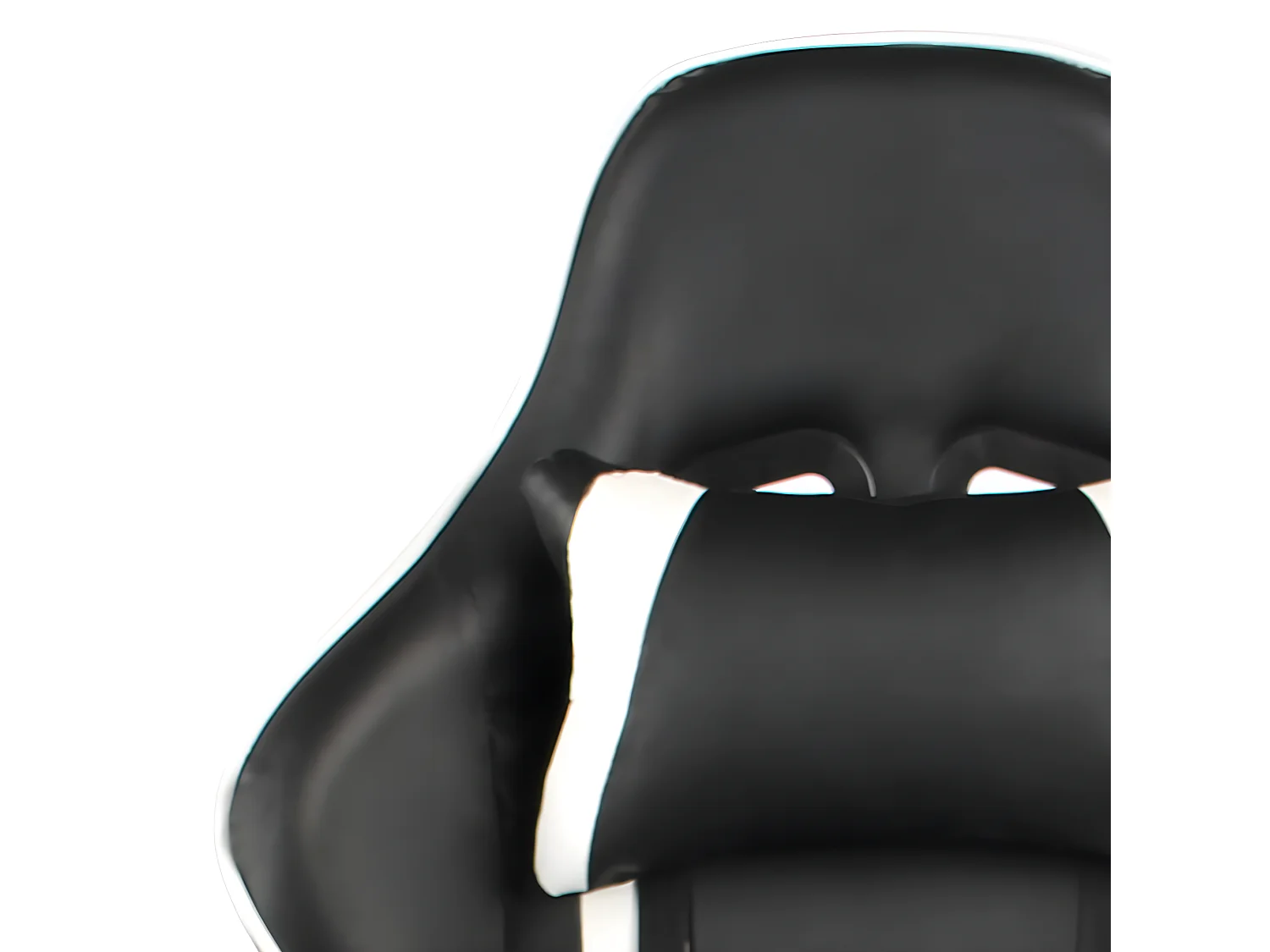 Chaise de jeu pivotante Blanc PVC