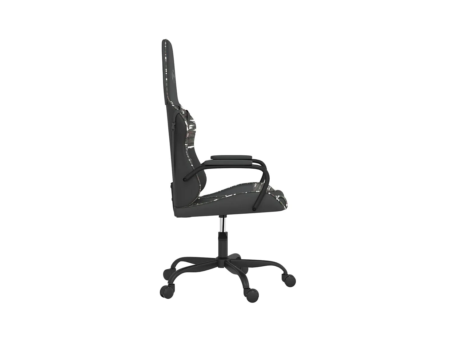 Chaise de jeu Noir et camouflage Similicuir