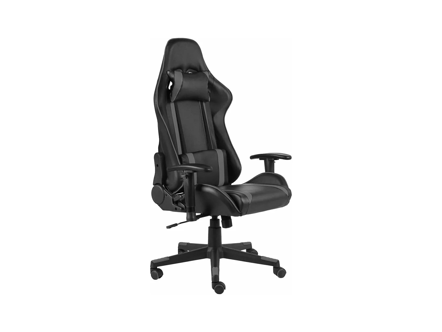 Chaise de jeu pivotante Gris PVC