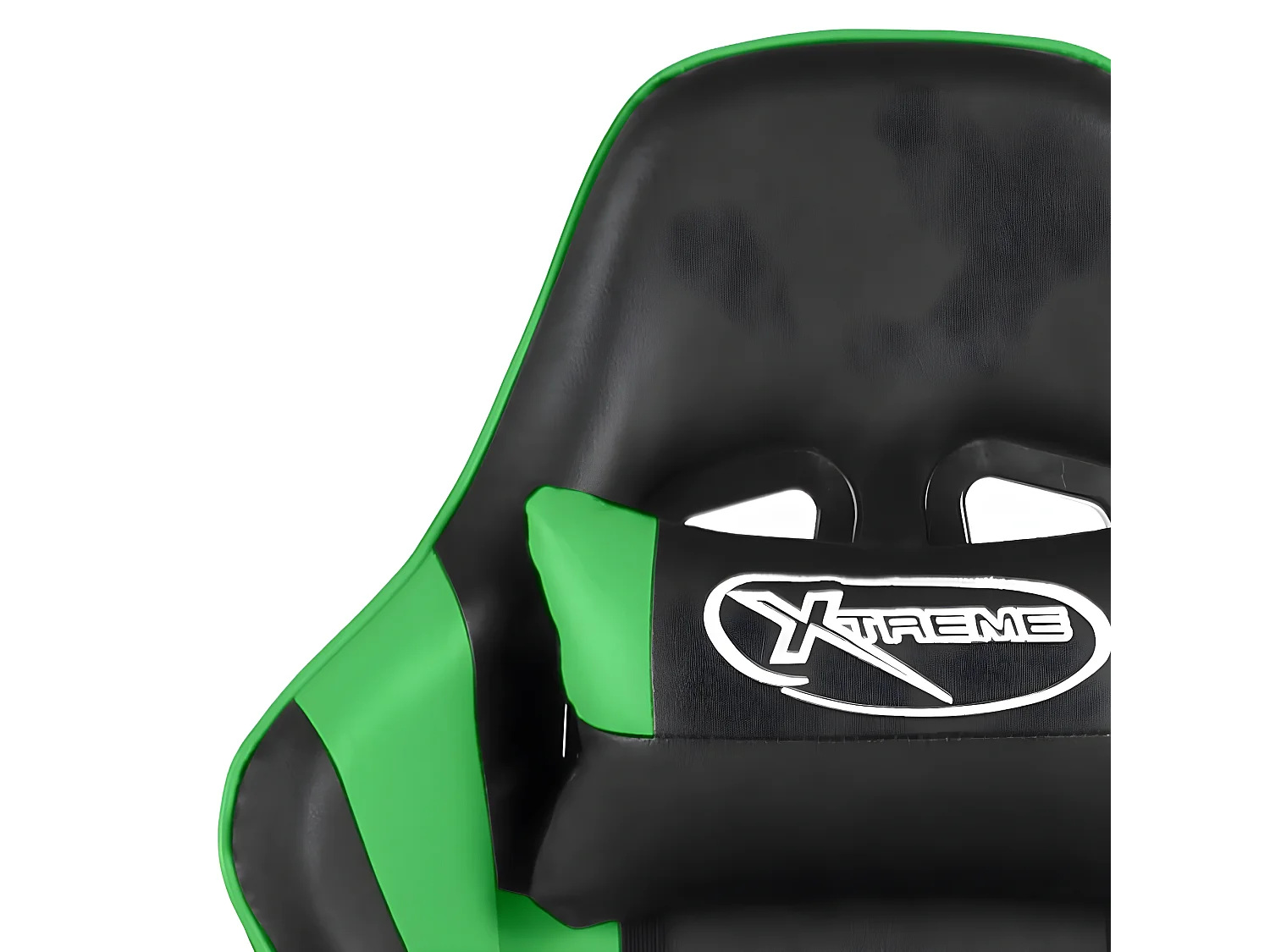 Chaise de jeu pivotante Vert PVC