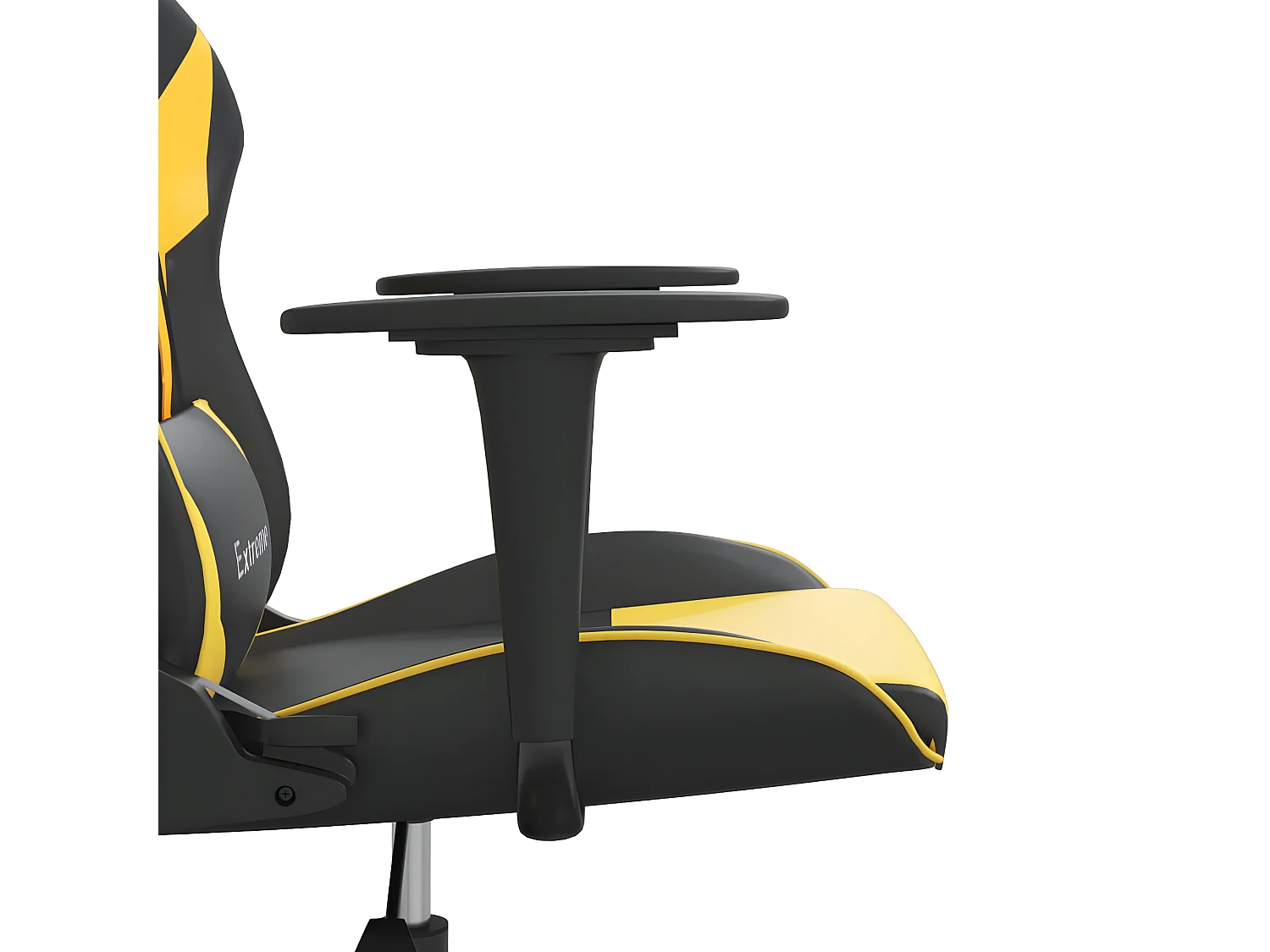 Chaise de jeu Noir et doré Similicuir