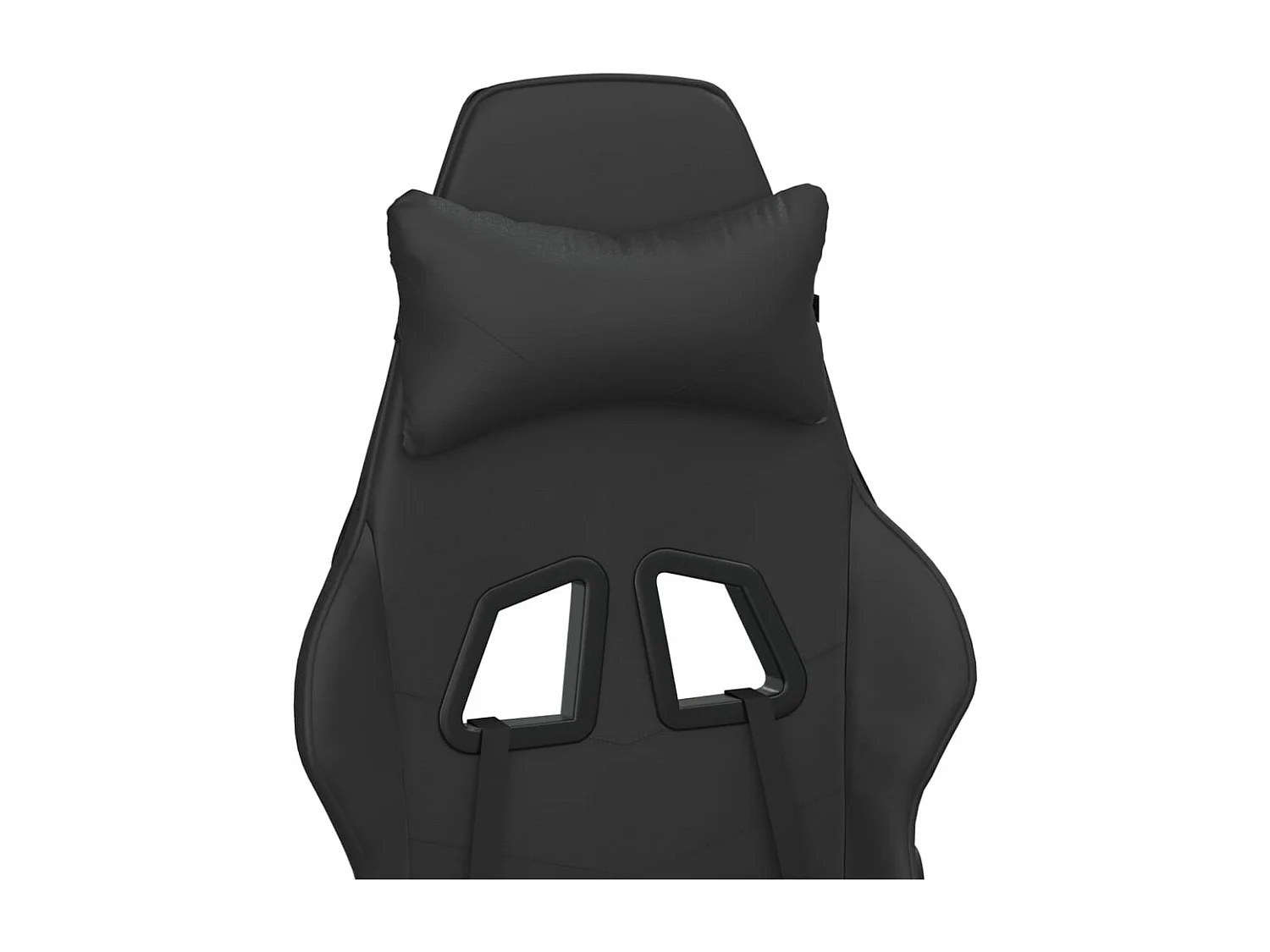 piezas Silla gaming cuero sintético negro