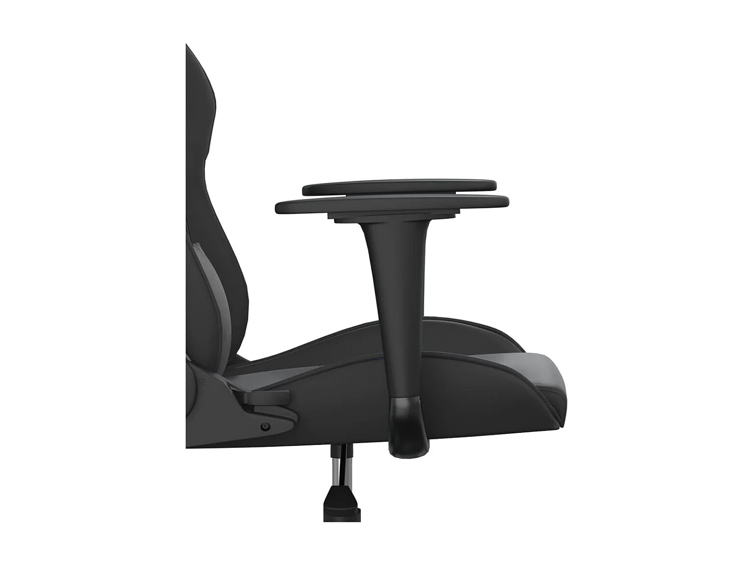 piezas Silla gaming cuero sintético negro