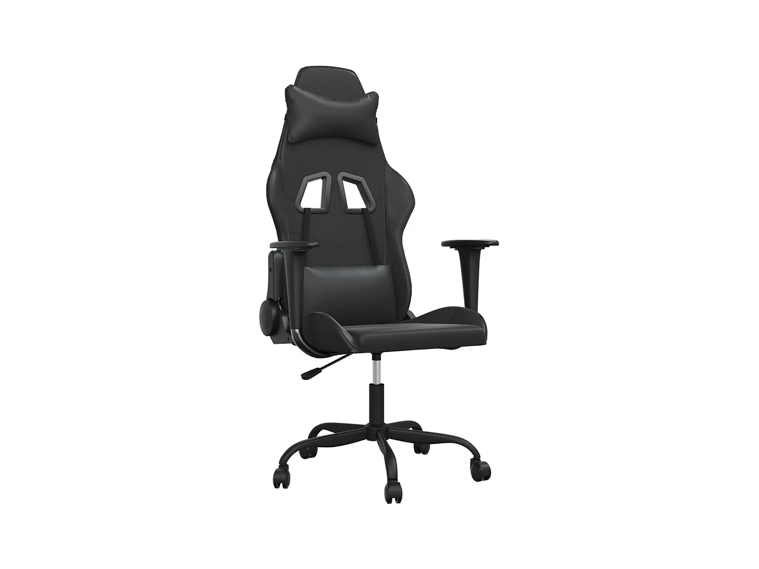 Cadeira de gaming couro artificial preto
