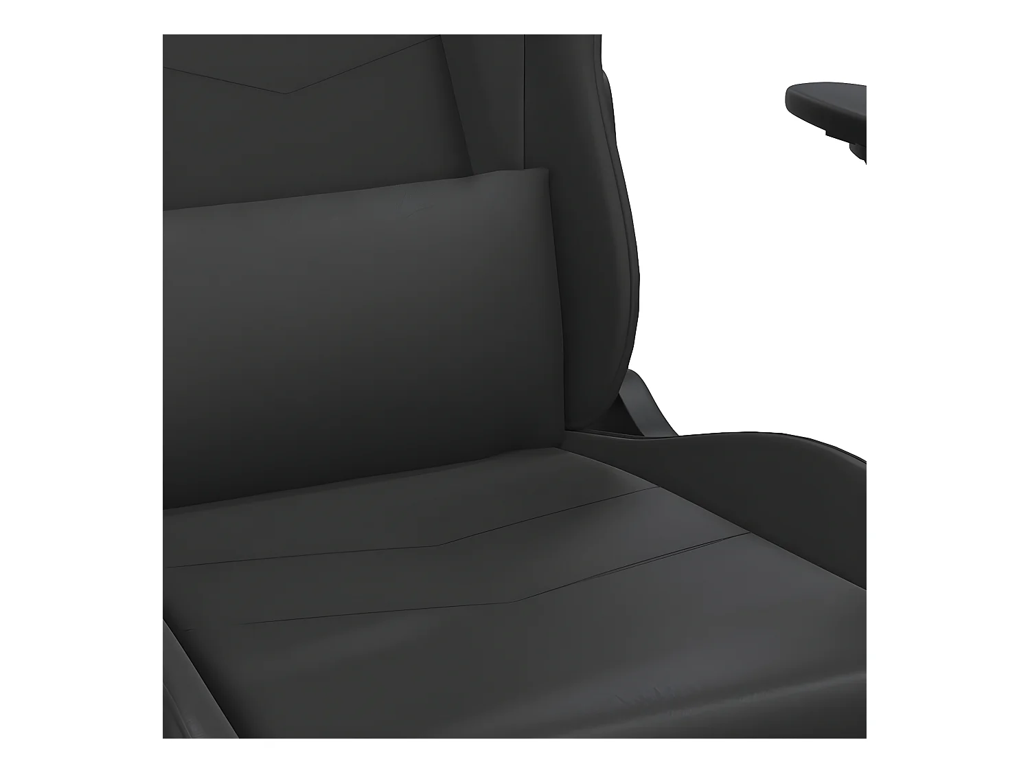 Cadeira de gaming couro artificial preto