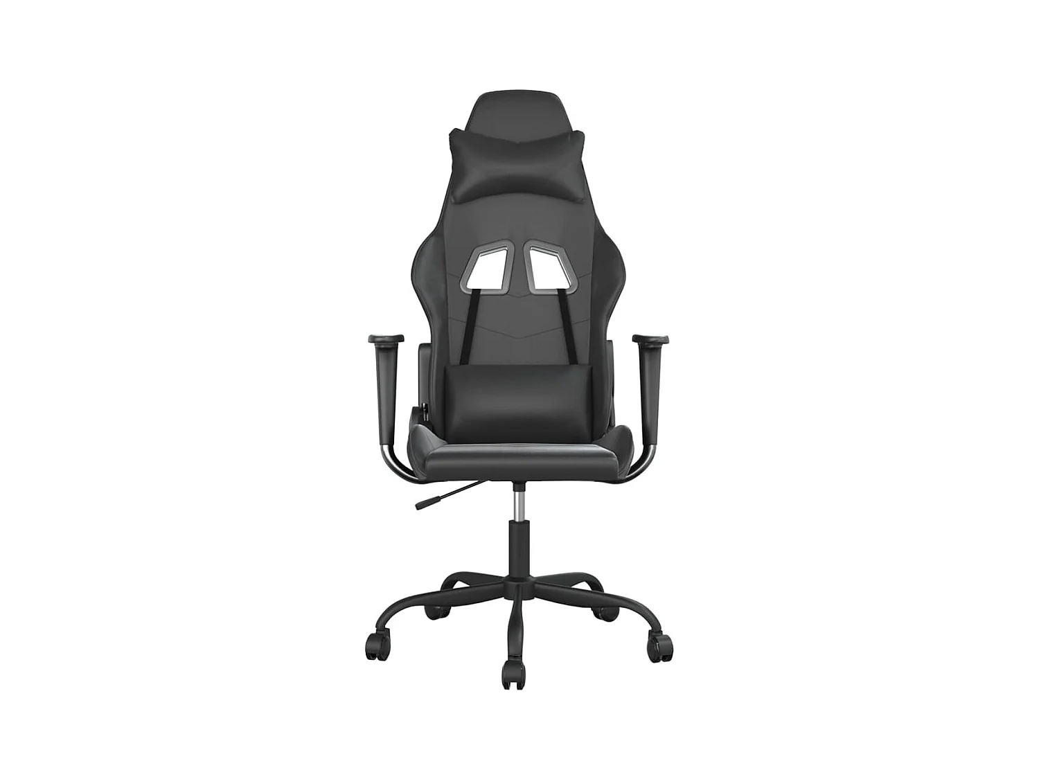 Cadeira de gaming couro artificial preto
