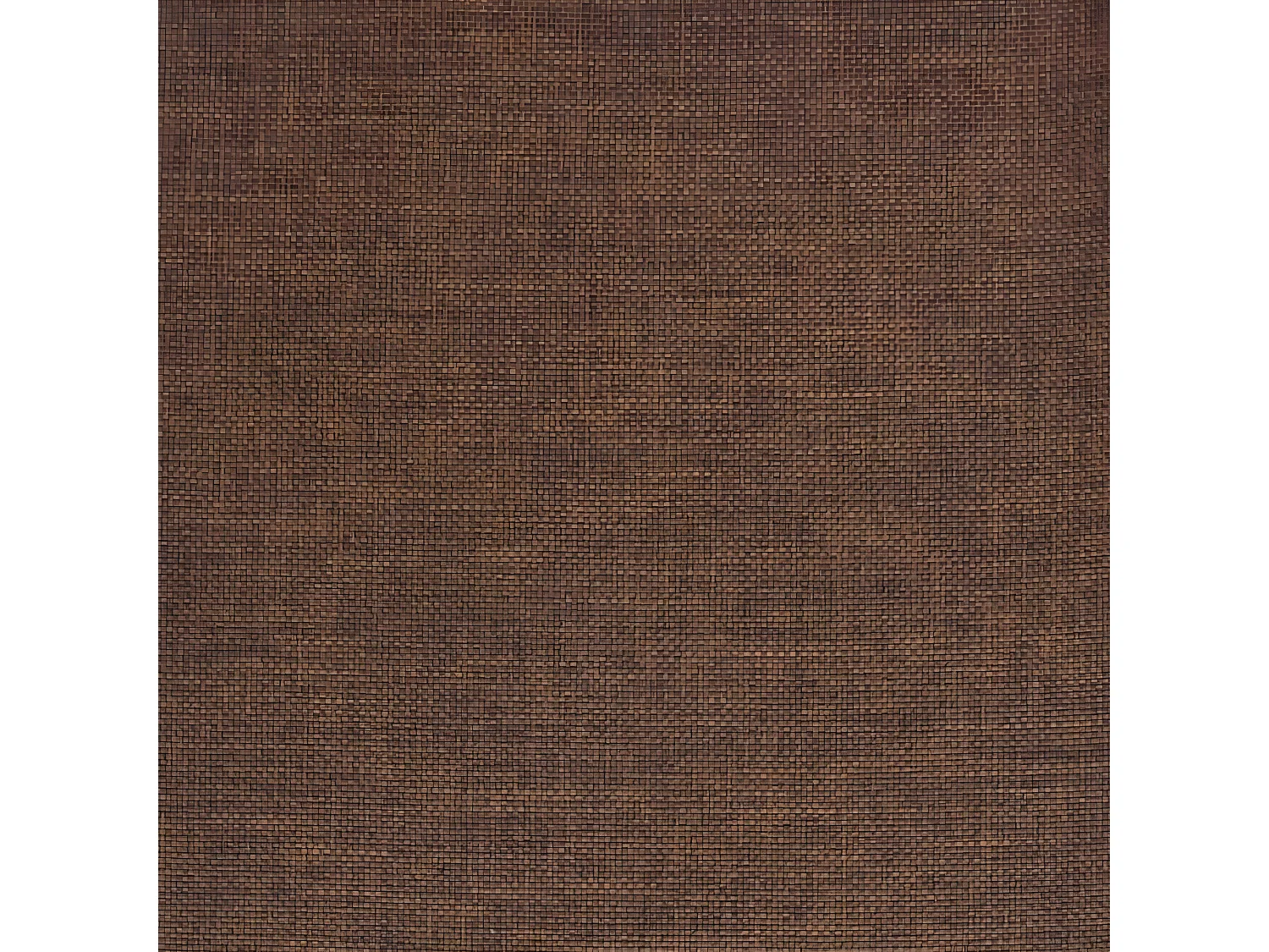 Chaise pivotante de bureau Marron Tissu