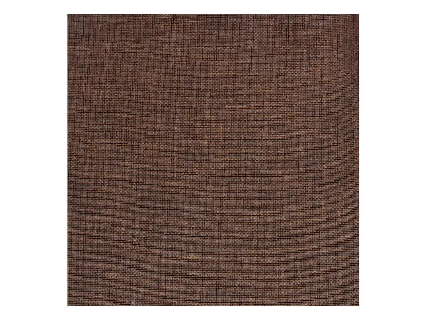 Chaise pivotante de bureau Marron Tissu