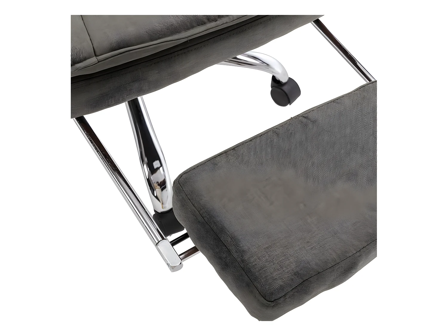 Chaise de bureau Gris Tissu