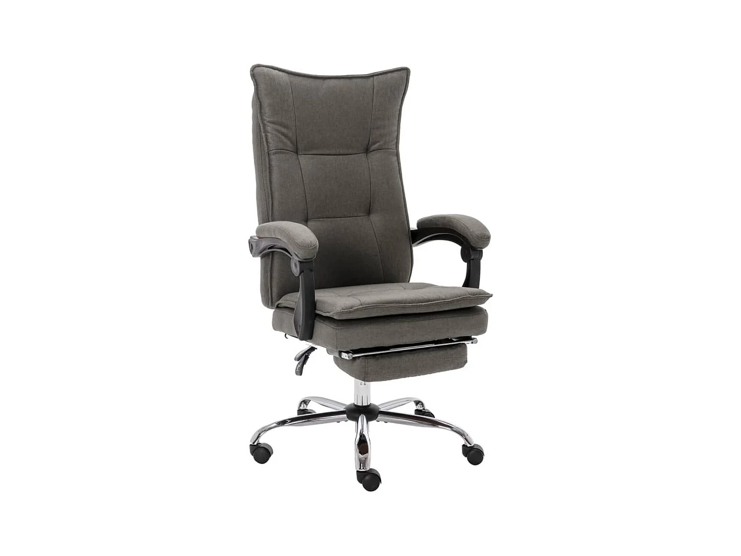 Chaise de bureau Gris Tissu