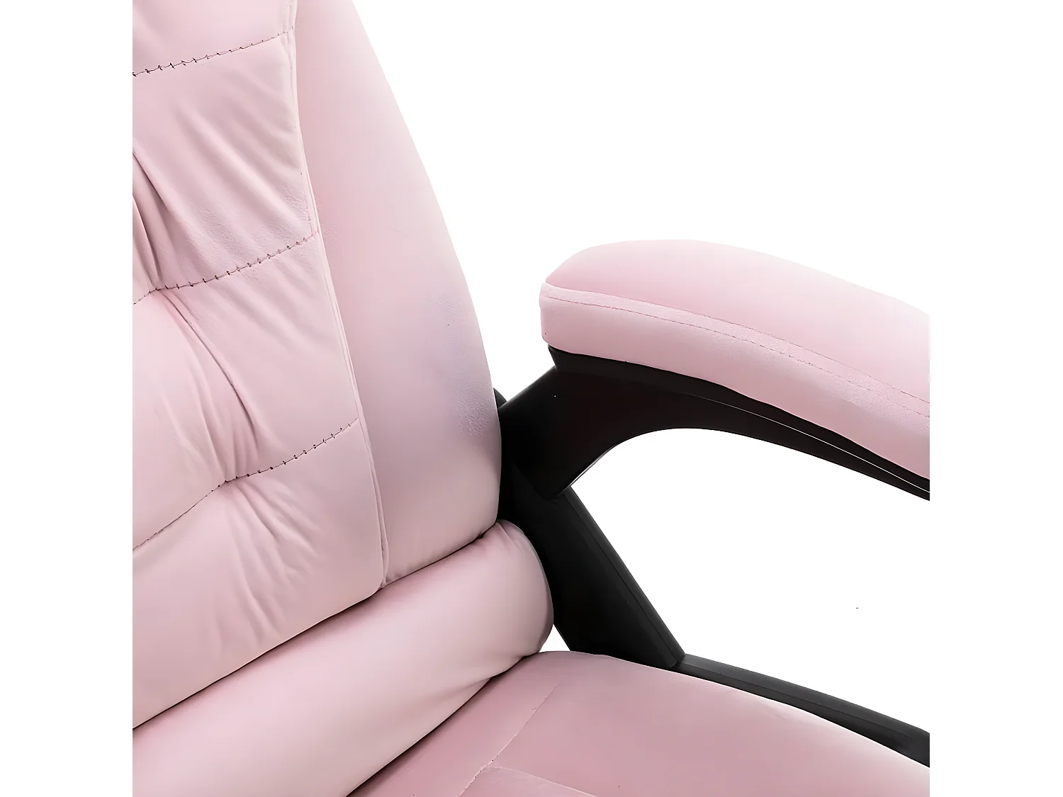 Chaise de bureau de massage Rose Velours