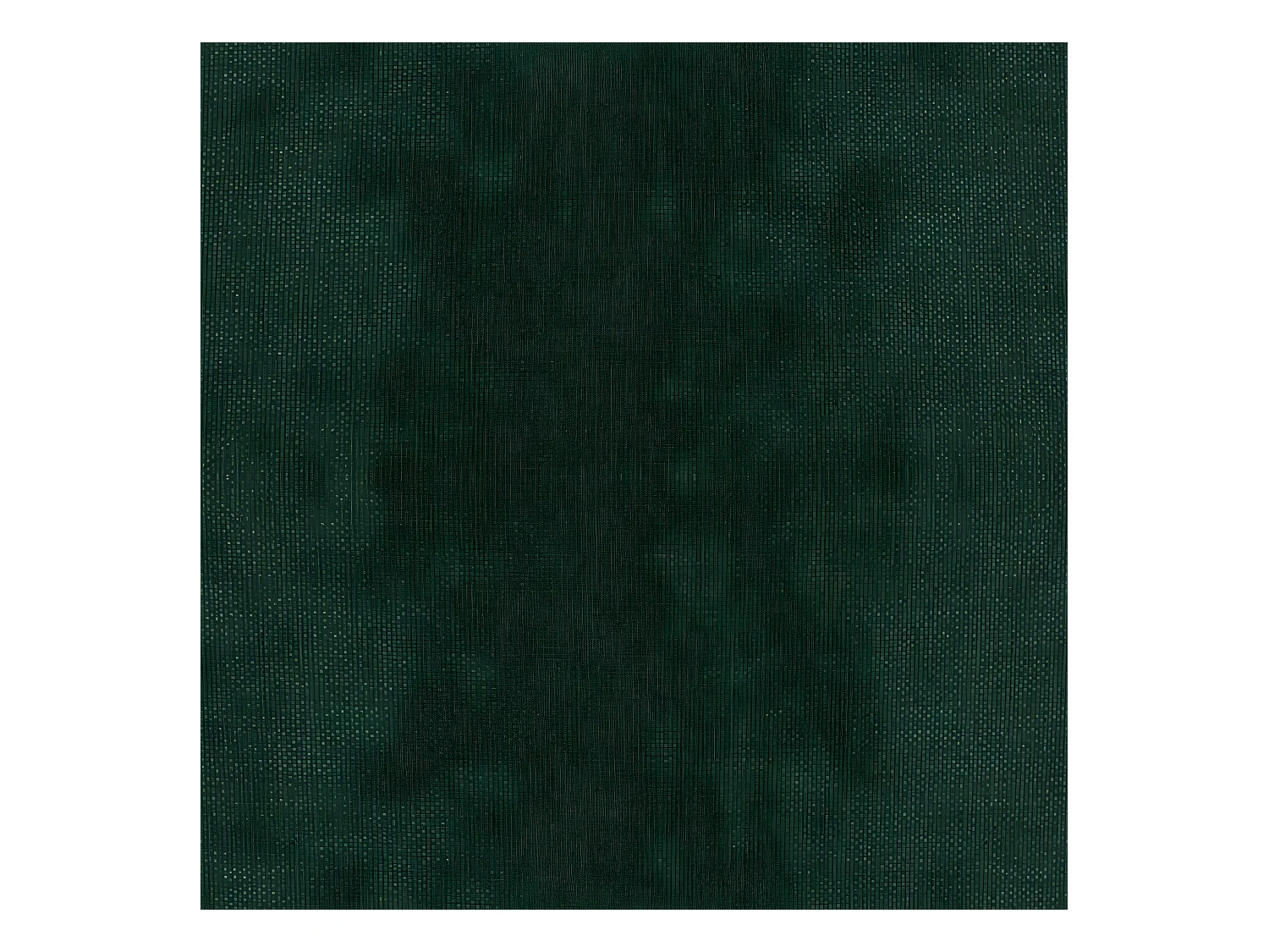 Chaise pivotante de bureau Vert foncé Tissu